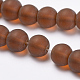 Chapelets de perles en verre transparente   GLAA-Q064-14-12mm-3