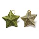 Decorazioni pendenti con stelle glitterate in plastica KY-D019-01A-2