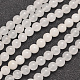 Rotondi naturali giada bianca fili di perle G-P070-01-4mm-2