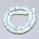 Chapelets de perles d'opalite G-T122-02W-2