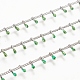 Handgefertigte Perlenkette aus Messing CHC-G011-07P-04-2