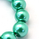 Baking Painted Glass Pearl Bead Strands HY-Q003-3mm-29-3