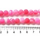Natural Crackle Agate Beads Strands G-G055-8mm-1-2