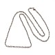 304 collares inoxidables cadena cuerda de acero y pulseras conjuntos de joyas SJEW-L410-03P-3
