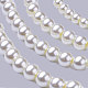 8 hilos de perlas de perlas de vidrio HY-TA0001-A-02-1