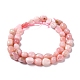 Chapelets de perles en opale rose naturelle G-F706-10B-2