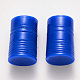 樹脂ビーズ  穴なし/ドリルなし  錫  ブルー  23.5x14.5mm CRES-R193-02D-3