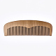 Melocotón tallada peines de madera OHAR-T007-02-2