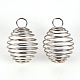304 Stainless Steel Wire Pendant X-STAS-Q238-035-1