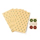 Bolsas de dulces de papel de rectángulo de tema de nochebuena CARB-G007-01C-2