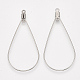 304 Stainless Steel Wire Pendants STAS-S103-08-2