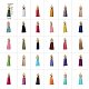 PH PandaHall PandaHall Elite Assorted Colors Tassel Pendants Faux Suede Tassel with Caps for Arts Crafts DIY Accessories FIND-PH0015-03G-2