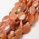 Dyed Natural Red Aventurine Nuggets Beads Strands G-P093-24B-1