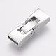 304 Stainless Steel Fold Over Clasps STAS-F122-47P-1