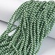 Chapelets de perles en verre nacré HY-4D-B64-4