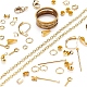 Set di risultati di gioielli in metallo DIY-YW0001-23G-7