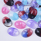 Two Tone Resin Cabochons X-CRES-T016-003B-1