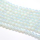Perles rondes opale brins G-O047-08-4mm-2