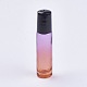 Botellas vacías de bolas de rodillo de aceite esencial de color degradado de vidrio de 10 ml X-MRMJ-WH0011-B03-10ml-1