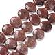 Chapelets de perles aux fraises en quartz naturel G-I232-02-3