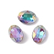 Cabochons de strass en verre&nbsp;RGLA-L029-02B-BBLA-1