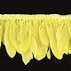 Garniture de franges de plumes d'oie FIND-T037-05J-3