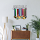 Спортивная тема железная вешалка для медалей настенная стойка для дисплея ODIS-WH0024-029-5