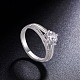 SHEGRACE 925 Sterling Silver Finger Ring JR519A-3