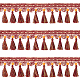 Ленты с кисточками из полиэстера в этническом стиле chgcraft OCOR-CA0001-12-1