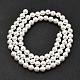 Гальванические оболочки жемчужные бусы пряди BSHE-K017-5mm-01-2