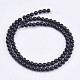 Natural Black Onyx Beads Strands X-G-H1567-4MM-2