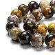 Brins de perles de jaspe bourdon naturel G-F691-02C-3