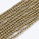 Non-Magnetic Synthetic Hematite Beads Strands X-G-G091-2mm-1-1