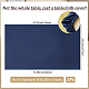 Tischdecke aus Polyester&nbsp;AJEW-GF0013-22B-02-2