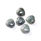 Natural Labradorite Heart Love Palm Worry Stone G-I274-46E-1