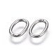 304 Stainless Steel Open Jump Rings X-STAS-L221-18P-2