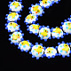 Handgemachte Glasperlen Stränge holprige LAMP-N021-036G-5