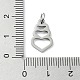 Подвески из нержавеющей стали 304 STAS-C097-61P-3