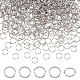 Dicosmetic 304 anneaux ouverts en acier inoxydable STAS-DC0005-73-1