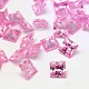 Mixed Grade A Square Shaped Cubic Zirconia Pointed Back Cabochons X-ZIRC-M004-6x6mm-2