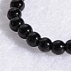 Perle di vetro con collane di perline agata X-NJEW-E040-02-4