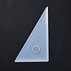 Moules en silicone pour règle triangulaire à 30/60/90 degré DIY-I096-06-2