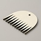 Gewebte Kämme aus Holzteppichen&nbsp;LS-WOOD-WH0030-30-2