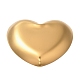 Placa de exhibición de joyería de acero inoxidable corazón 430 STAS-P289-02G-3