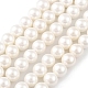 Cuentas perlas de concha de perla X-BSHE-L026-03-6mm-2