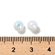 Непрозрачные акриловые бусины OACR-Z016-01B-02-3
