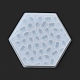 Stampi per tappetini in silicone con trama a diamante DIY-C061-04A-4