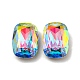 Cabochons de strass en verre&nbsp;RGLA-M017-E03-202ST-1