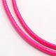 Waxed Cord Necklace Making MAK-F003-M-2