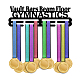 Ph pandahall porta medaglie espositore porta medaglie per ginnastica premi nastro cheer sport premio rack supporto a parete supporto per telaio espositore per medaglie per oltre 50 medaglie 15.75 pollici/40 cm ODIS-WH0021-610-1